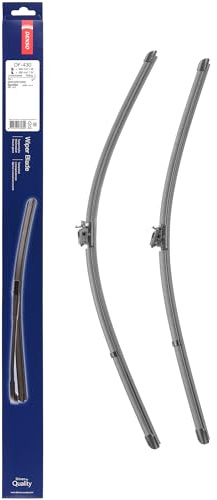 DENSO Flachwischer-Set DF-430 (650/600 mm, Linkslenker): Zwei leise, langlebige Wischer mit aerodynamischem Design. OEM-Qualität, breite Kompatibilität, 2 Jahre Garantie.