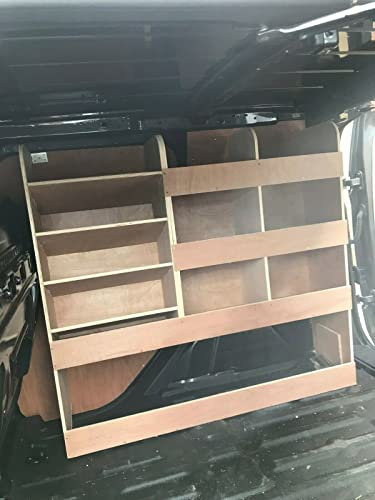 Plyline NorthEast Ltd Fully Assembled Van Shelving Racking to fit Ford Transit Connect SWB L1 Plywood System Case Storage OS (FAFTCULSWB1)