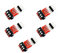 JZK 5pcs TRRS 3.5mm Audio Jack Breakout Board, Headphone Video MP3 Jack Socket Module, TRRS 3.5mm Jack Breakout Headset Audio Stereo Microphone Jack Interface Module