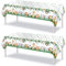 2 Stück Tischdecke Geburtstag Dschungel Tischdecke Kindergeburtstag Wasserdicht Tischtuch für Kindergeburtstag Party Babyparty Deko Junge Mädchen (137 x 274 cm)