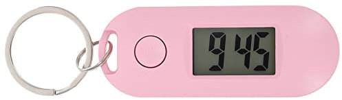 Zubehör Schlüsselanhänger Taschenuhr Schlüsselanhänger Digitaluhr Kunststoff-Hängeuhr Anhänger Für Elektronische Tragbare Uhr Rosa Geschenke Für Frauen
