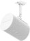 Soporte de pared o de techo para altavoz inalámbrico Sonos Era 100, soporte ajustable inclinable y giratorio para Sonos Era 100, soporte de pared resistente para altavoz Sonos Era 100, color blanco