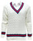 COMFYLOT & KK TRADERS MCR LTD Mens V Neck Cable Knit Cricket Jumper Pullover Sweater | Long Sleeve Cable Knitted Cricket Golf Sweater Jersey Top Vest S -XXL (4XL) Cream'