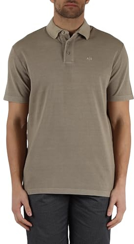 Armani Exchange Herren Urban Heights, Embroidered Logo Polo Shirt