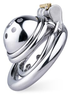 Sm Bondage Penis Käfig 3D Edelstahl Cock Cage Mit Metall-Edelstahl-fallschutzring, Keuschheitsgürtel Für Männer Metall Peniskäfig, Herren Sklave Chastity Cage Mann Keuschheit Sex Toys