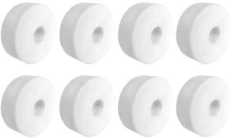 ANSIO Confezione da 8 pastiglie di ricambio per deumidificatore, misura universale per dispositivi con pastiglie di ricarica fino a 450 g o vaschetta da 1 litro, assorbitori di umidità, umidità e