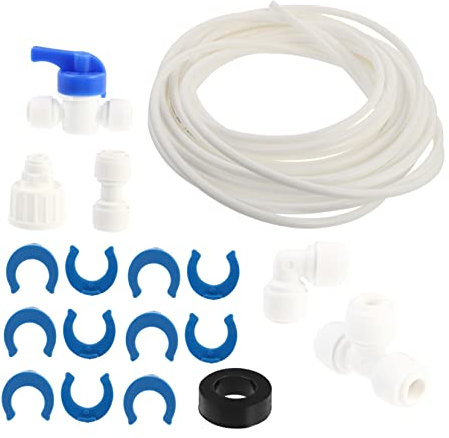 BUGUUYO Fridge Water Supply Pipe Joint Full Range of Connectors for Refrigerator Freezer Installation