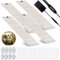 Journeyside 4 Piezas Lámpara de Planta, 540 Leds Lámpara de Cultivo,Lámpara de Planta de Espectro Completo con Temporizador 3/9/12H,Luz para Plantas de 10 Niveles Regulable para Plantas de Interior