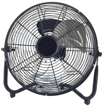 LIBANGRONG-888 Industrial Fan 12 Commercial Vertical Industrial Electric Fan High Velocity All Metal Tilting 3 Speed Floor Fan Floor Standing Fan