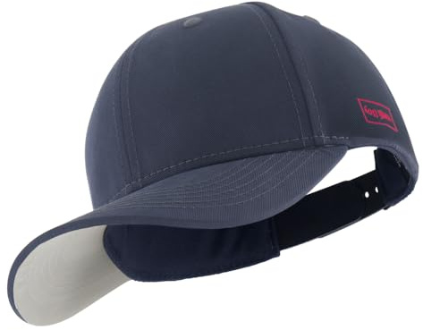 Nebelkind Baseline Cap Herren Damen, Cleane Baseball-Cap gebogener Schirm, Minimalistische Premium Baseballkappe, Einheitsgröße OneSize Größenverstellbar Premium Casual