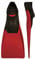 FINIS Kinder Swim Fin Floating, Black/Red, XL-EU 42-44