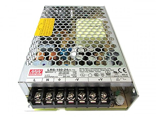 KingLed MeanWell - Code 1987 - LED-Netzteil LRS-150-24 - max.Leistung 156 W DC 24 V - IP20 -