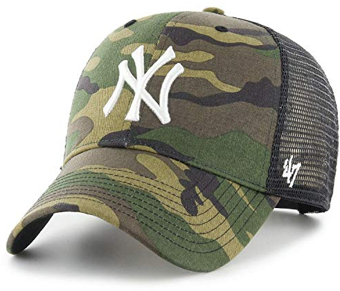 47 Brand Trucker Cap - Branson New York Yankees Wood camo