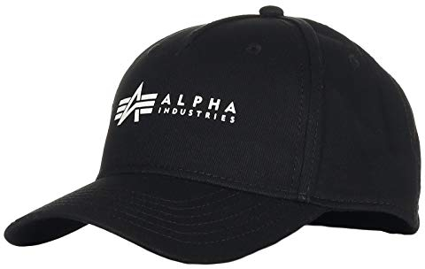 Alpha Industries Herren Cap Unisex Hut, Schwarz, Einheitsgröße EU