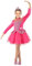 Ciao- Barbie Ballerina Princess Costume Robe déguisement Original Fille (Taille 8-10 Ans), Girls, 11660.8-10, Pink