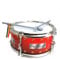 STUWU Marschtrommel 22 cm aus Kunststoff Kindertrommel Trommel mit Tragegurt 2 Schlagstöcken Kinderinstrument zum Musizieren Musikinstrument