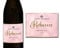 forefrontdesigns Personalised Champagne Bottle Label - Custom Champagne Label Bottle Sticker, Perfect for Weddings, Anniversaries, Birthdays & Gifts - Premium Customisable Prosecco Sticker