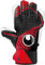 uhlsport Powerline Starter Soft Fußball Torwarthandschuhe für Kinder und Herren, Torwart-Handschuhe, Fussball-Handschuhe mit Handgelenkfixierung - atmungsaktiver Textilstoff, 2.5