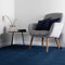 Steffensmeier Teppichboden Ibiza | Auslegware | Kinderzimmer,Wohnzimmer,Schlafzimmer und Jugendzimmer | Blau, Größe: 400x600 cm