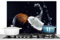 KitchenYeah© Paraschizzi Paraspruzzi per Cucina Lamiera Alluminio 90x60 cm Alzatina Top Decorazioni Cucine Cocco - Natura Morta - Acqua - Nero - Frutta