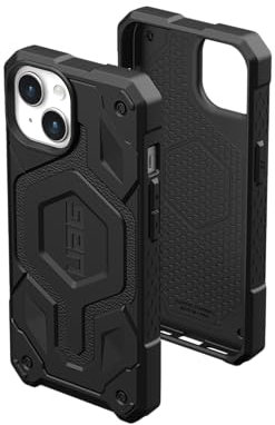 URBAN ARMOR GEAR UAG Case Compatible with iPhone 15 Plus Case 6.7 Monarch Pro Black Built-in Magnet Compatible with MagSafe Charging Premium Rugged Military Grade Dropproof Protective Cover
