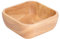 POTRUWE Insalatiera Quadrata in Legno, Set di Insalatiere Grandi in Legno Artigianale Grande Insalatiera, Ciotola per Snack in Legno per Riunioni di Famiglia in Festa (12,5