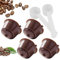 Lot de 4 capsules de café rechargeables pour dosettes de filtre Dolce Gusto Nescafe réutilisables