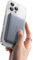 Baseus Qi2 Magsafe Power Bank Ultra Slim, Ultraleichte Magnetische Powerbank für iPhone 16/15/14, 10000mAh Power Bank USB-C 27W, Externe Batterie mit LED-Display, Farbe Titan