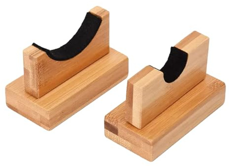 Display Holder - 1 Paar Baseballschläger aus Holz