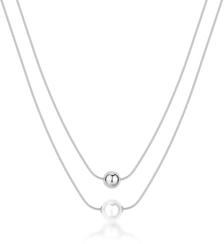 Brosway Collana Donna in Acciaio | Collana Con Perle | Collezione Perfect - BPC46