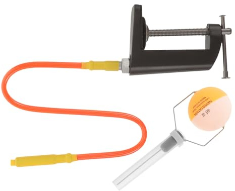 ASAKKURA Tischtennis Trainingsgerät mit Clip Robuster Tischtennis Trainingsausrüstung für Einzel und Mannschaftstraining Vielseitiges Sportzubehör zur Reaktions und Koordinationsförderung
