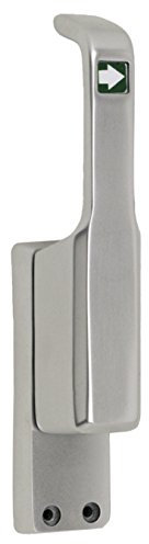 Maniglia e serratura treib aufliegend freccia, Slim, Links, Hub 23 mm, argento anodizzato; 1 pezzi