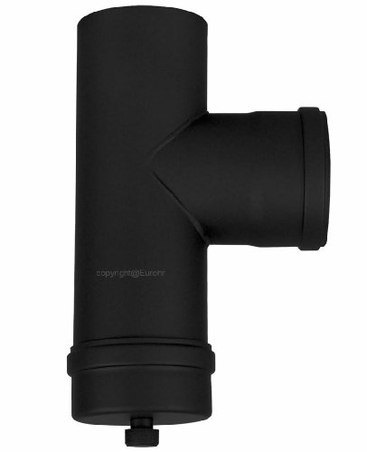 FIREFIX R100/V tube pour pellets Noir