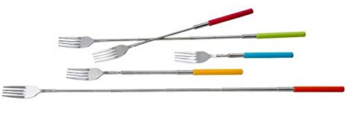 BRANDANI Tenedor extensible de hierro inoxidable/TPR