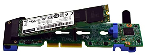Lenovo ThinkSystem M.2 Mirroring Enablement Kit - Storage controller - M.2 - SATA 6Gb/s - 600 MBps - for ThinkAgile VX Certified Node 7Y94, ThinkAgile VX3320 Appliance, VX7520 Appliance