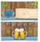 30 x DIN Lang Briefumschläge Kuverts 220 x 110 mm Selbstklebend ohne Fenster - O'zapft is! in Blau