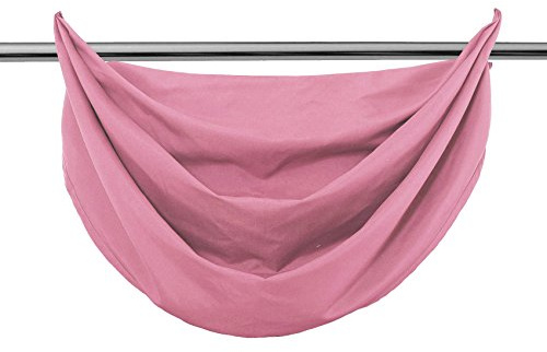 Segeltuch Querbehang Microsatin Ösen, die ideale Ergänzung zu unseren Gardinen HxB 60x80 cm Pink, 20405V