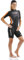 Cressi Damen Med X Lady Shorty Neoprenanzug, Schwarz/Orange/Silber, XS/1