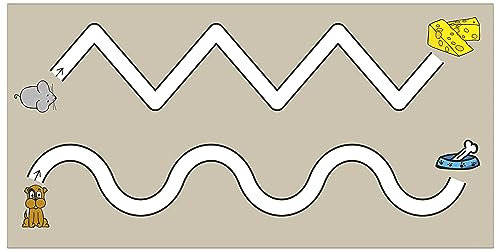 TimeTEX Whiteboard-Demo-Schwungübungen, magnetisch, 2-tlg.
