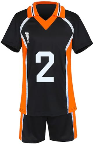 Gurbanton Anime Kostüm Jersey Karasuno Mittelschule Volleyball Uniform Cosplay Shirt Shorts