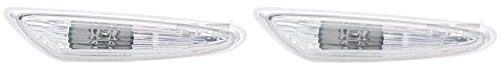 Blinker Seitenblinker weiß links für BMW X3 E83 E46 Limousine Kombi 1998-2010 & Blinker Seitenblinker weiß rechts für BMW X3 E83 E46 Limousine Kombi 1998-2010
