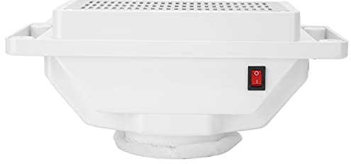 TMISHION Aspirateur à Ongles Professionnel, Machine D'extraction de Poussière D'ongle Portative, Collecteur de Poussière pour Ongles(EU)