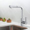 Auralum Grifo Cocina Extraible, Grifo de Cocina con 2 Funciones Caño, 360º con Caño Alto,Grifos de Alta Presión, Monomando Agua Frío y Calor Regulable, Acero Inoxidable