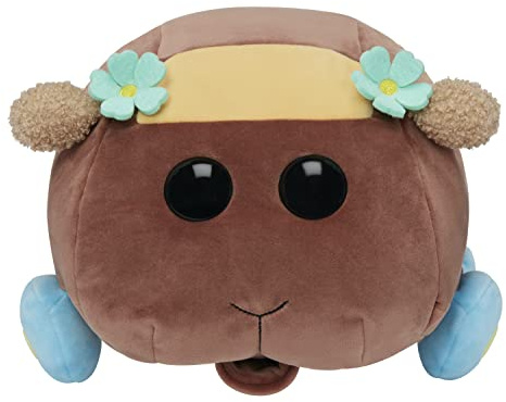 MGA Entertainment Pui Pui Molcar Mittelgroßes Plüschtier - Choco - 28cm großes, Flauschiges Stofftier - Für Sammler, Jungen und Mädchen ab 3 Jahren