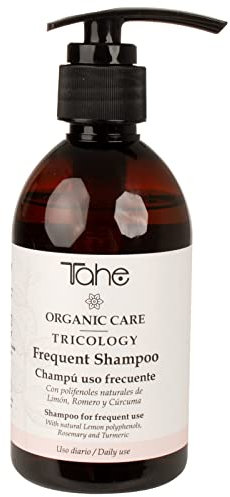 Tahe Organic Care Tricology Champú de Uso Frecuente Frequent, Revitalizante y Calmante, 300 ml