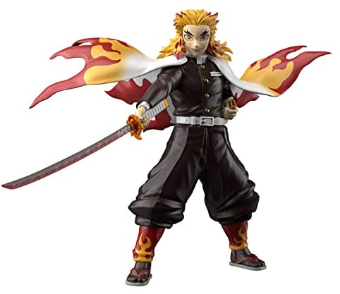 Bandai 2638252 Hobby - Demon Slayer Modellbausatz Kyojuro Rengoku,schwarz