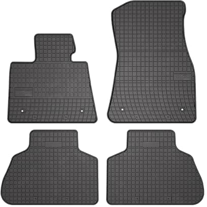 OMAC Gummi Fußmatten für BMW X5 G05 2018-2025 Automatten Gummi Schwarz 4tlg