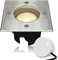 LEDFULL® Flacher LED Bodenstrahler für Außen - IP67 Wasserdicht & Befahrbar inkl. 230V Modul Tageslicht 5W - Hell & Sparsam/Eckiger Garten Bodeneinbaustrahler