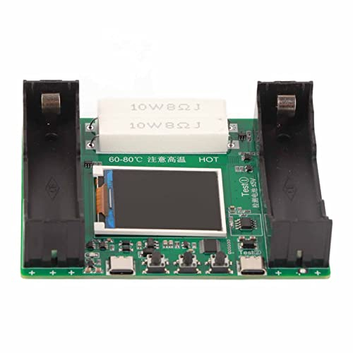 1.77in Lithium Battery Capacity Tester LCD Display Modes Battery Capacity Tester 18650 Lithium Battery Capacity Tester DC5V Battery Tester For All Batteries Uk 18650 Rechargeable Battery