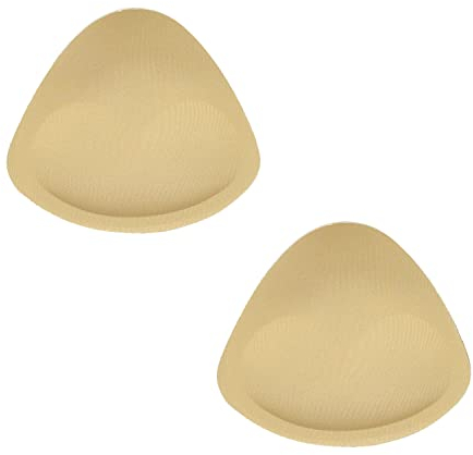 ALLY-MAGIC Bra Pads, Self-Adhesive Bra Inserts, Removable Silicone Breast Lift Sticky Cups, Bra Cups Replacements for Bikini Top Swimsuit, Breast Enhancer Y9-ZZXD (Skin)